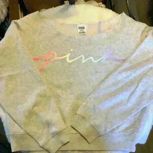 Victoria’s Secret Y2K Vintage Pink Sweatshirt Medium